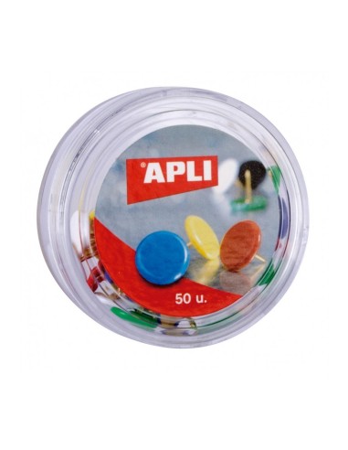 Chinchetas colores 50u