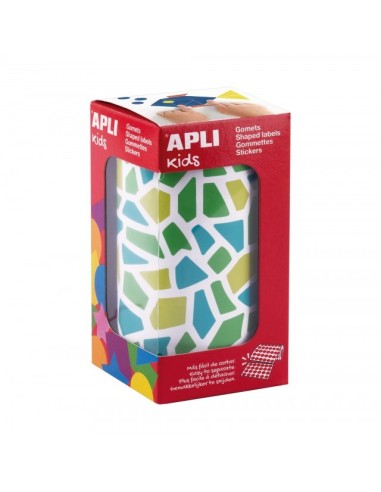 Rollo gomets mosaicos fríos