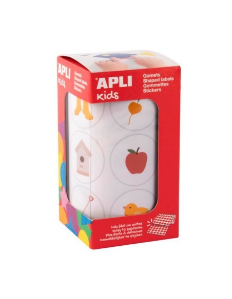 Rollo gomets temáticos jardín y huerto