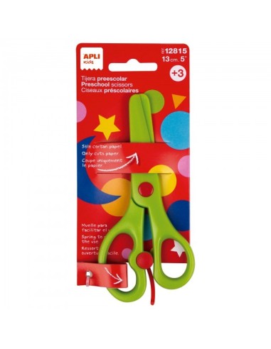 Tijera escolar aprendizaje apli