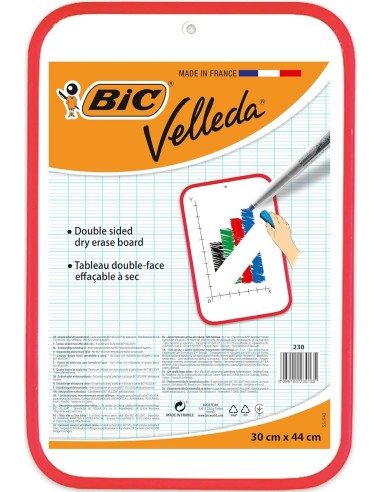 Pizarra blanca infantil BIC Velleda 30x40cm