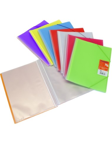 Carpeta espiral MAXIPLAS A4 40 fundas