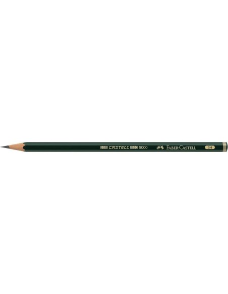 Lápiz grafito Faber-Castell 9000 3H