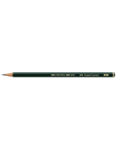 Lápiz grafito Faber-Castell 9000 6H