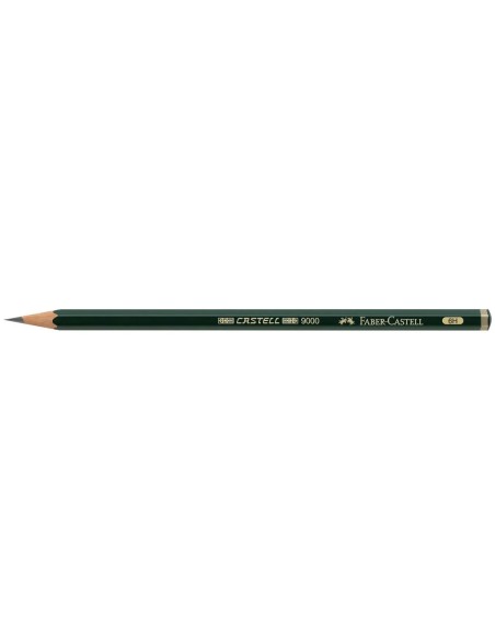 Lápiz grafito Faber-Castell 9000 6H