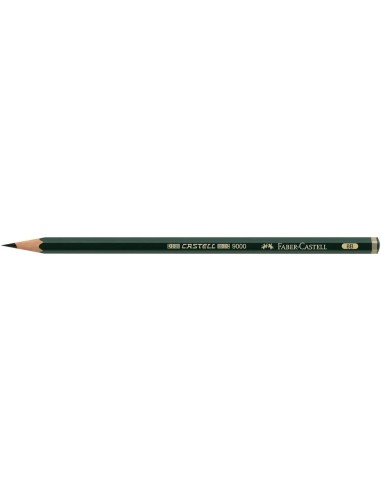 Lápiz grafito Faber-Castell 9000 8B