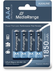 Pila alcalina MEDIARANGE LR06-AA Pack 4u
