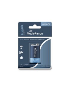 Pila alcalina MEDIARANGE 6LR61-9V