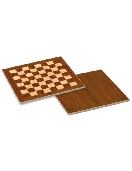 Tablero Ajedrez-damas madera 40cm
