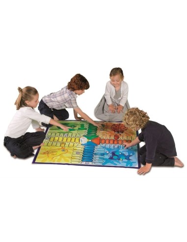 Juego del parchís gigante