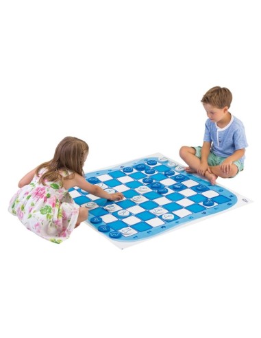 Damas-ajedrez gigante