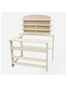 Tienda mostrador sin accesorios