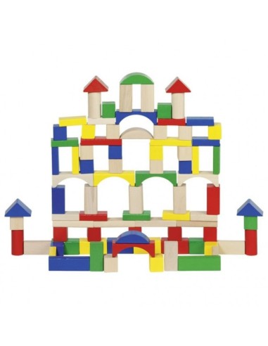 Arquitectura madera 100 piezas