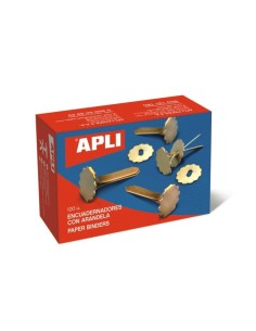 Encuadernadores metálicos latonados 2