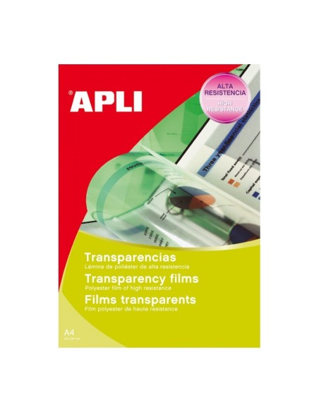 Transparencias Láser Apli 00859