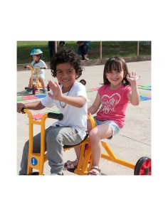 Triciclo doble Trikes 3 a 7 años 2