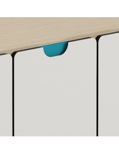 Grada escolar Agora One con puertas 2