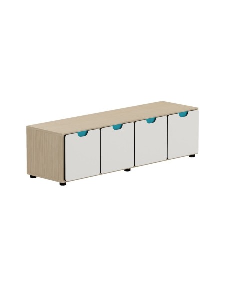 Grada escolar Agora One con puertas