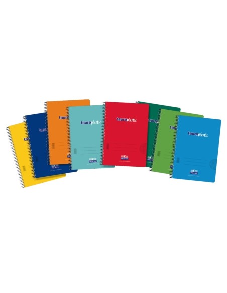 Cuadernos con Espiral Folio Tauroplastic 4x4