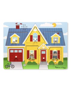Melissa & Doug - Encaje sonido Alrededor de la casa
