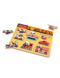 Melissa & Doug - Encaje sonidos vehículos