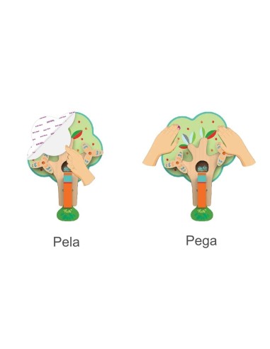 Oribel: Juguete de pared - Pájaro carpintero