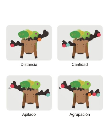 Oribel: Juguete de pared - Reno balancín