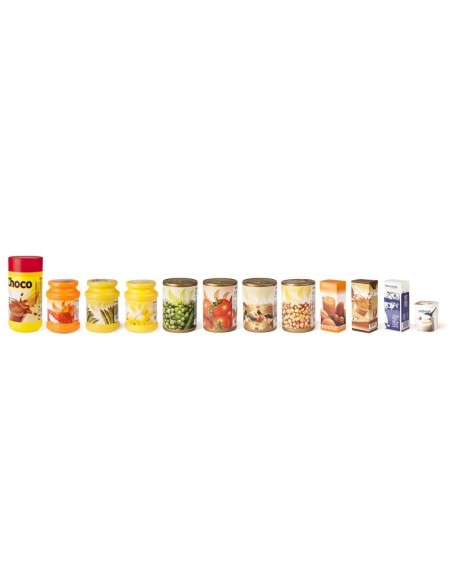 Alimentos envasados 12 piezas