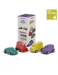 Minimobil 9 cm ECO 4u