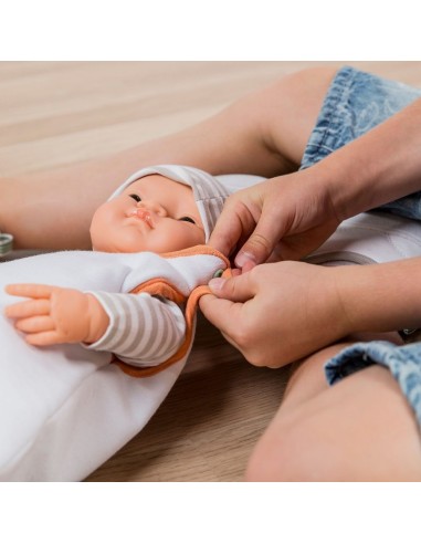 Saquito muñeco bebe 40cm