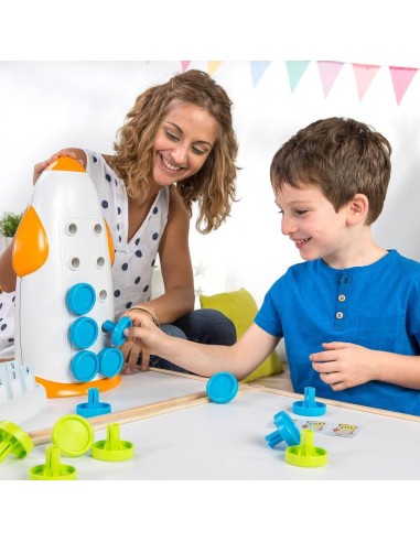 Matemáticas manipulativas: The rocket 10