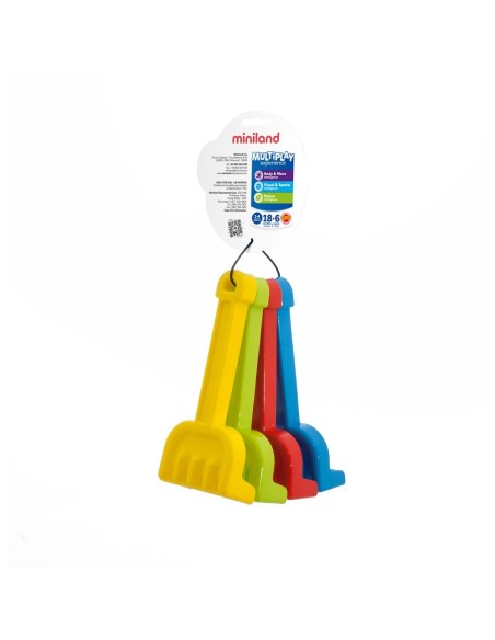 Rastrillo Miniland 20cm Set 4u