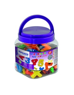 Números magnéticos jumbo 68 piezas