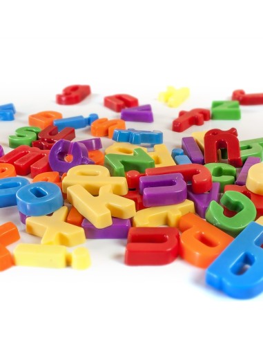 Letras magnéticas minúsculas bote 154 piezas