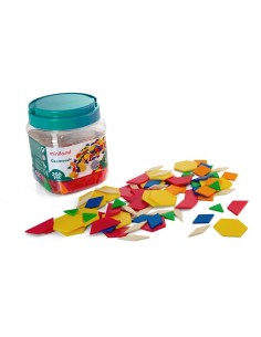 Geomosaicos plástico 250 piezas