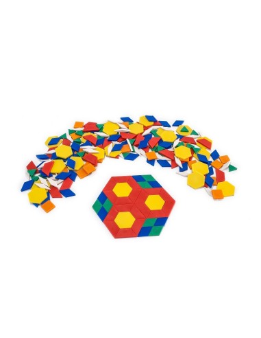 Geomosaicos plástico 250 piezas