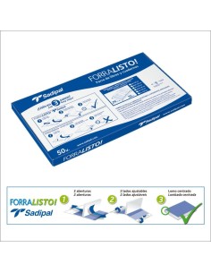 Forralisto 29x55 PP80: Forro fácil 50u 2