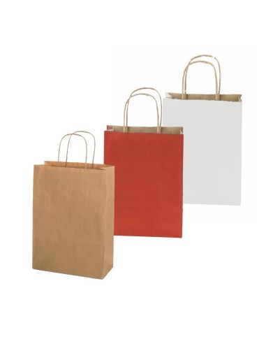 Bolsas Kraft para Decorar 26x35x10 25u