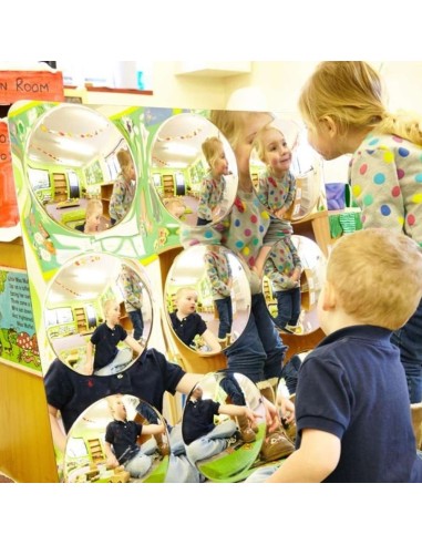 Espejo exterior acrílico 9 convexo 780 mm