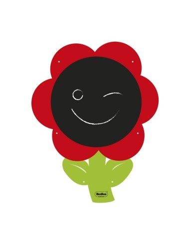 Pizarra Exterior flor