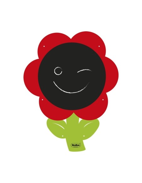 Pizarra Exterior flor