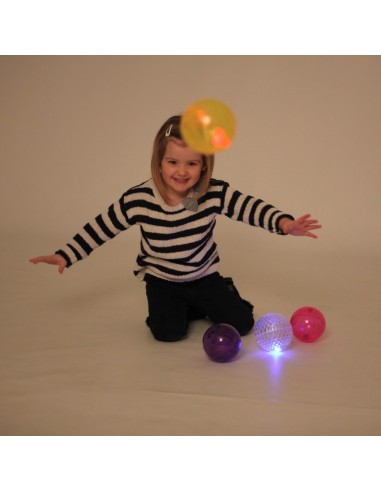Pelotas luminosas con textura 4u