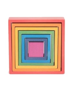 Cuadrado Arco Iris 7 piezas