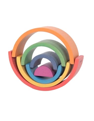 Semicírculo Arco Iris 7 piezas