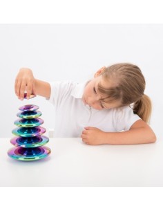 Botones de explosion de color reflexivo sensorial 7u