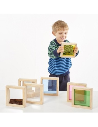 Cuadrados sensoriales 7u