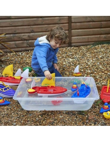 Bandeja transparente 70x50x15cm