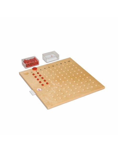 Tablero Montessori de Multiplicar
