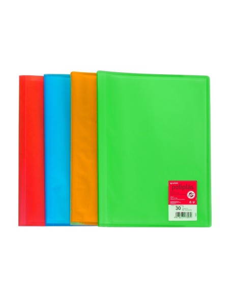 Dossier 30 Fundas A4 Poliplas