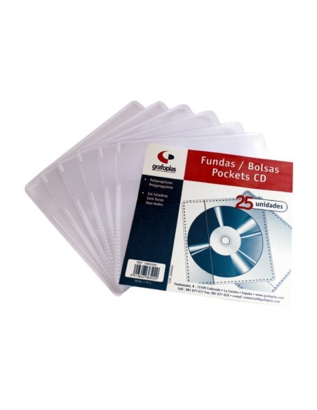 Sobres de plástico para CD´s